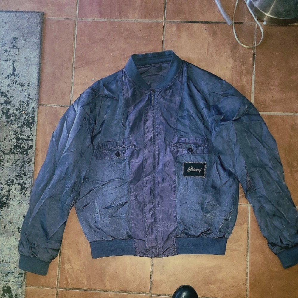 Brioni silk twill bomber - Picture 10 of 10